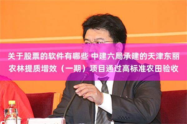 关于股票的软件有哪些 中建六局承建的天津东丽农林提质增效（一期）项目通过高标准农田验收