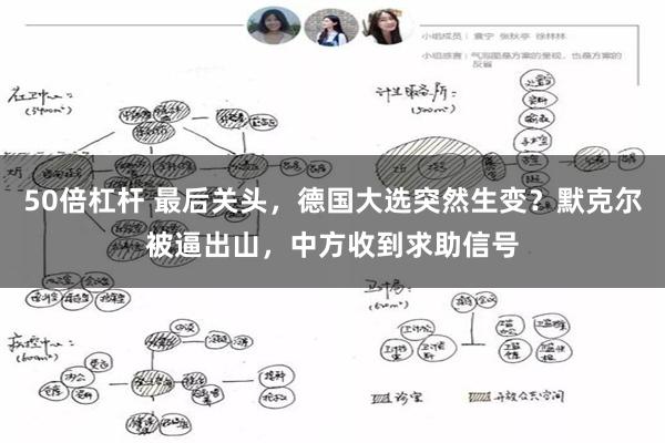 50倍杠杆 最后关头，德国大选突然生变？默克尔被逼出山，中方收到求助信号